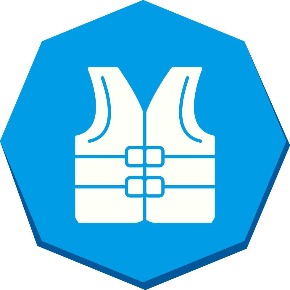 Life jacket Vector Icon
