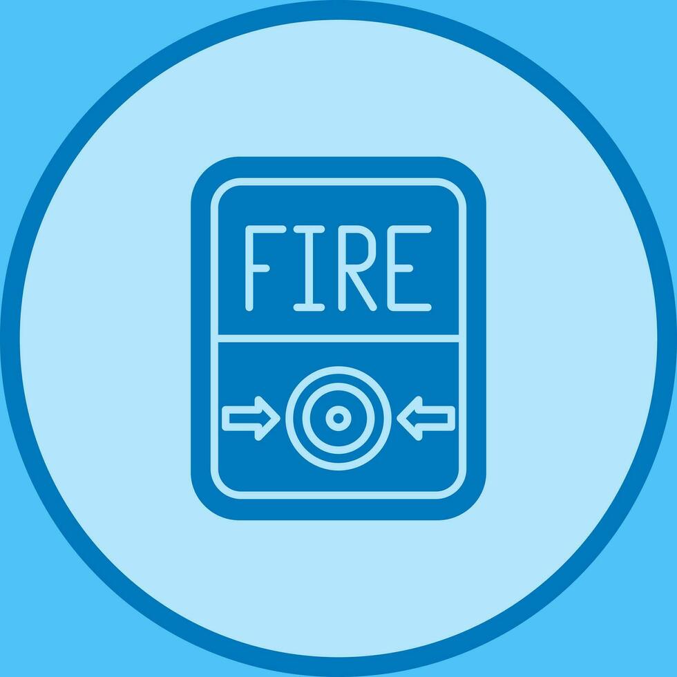 Fire Button Vector Icon