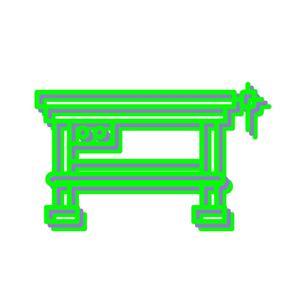 Work Bench Vector Icon