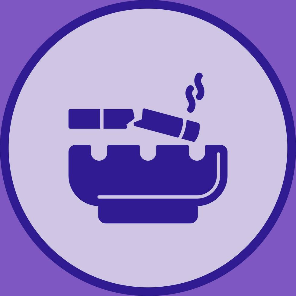 Broken Cigarette Vector Icon