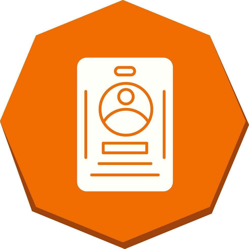 Office Card Vector Icon