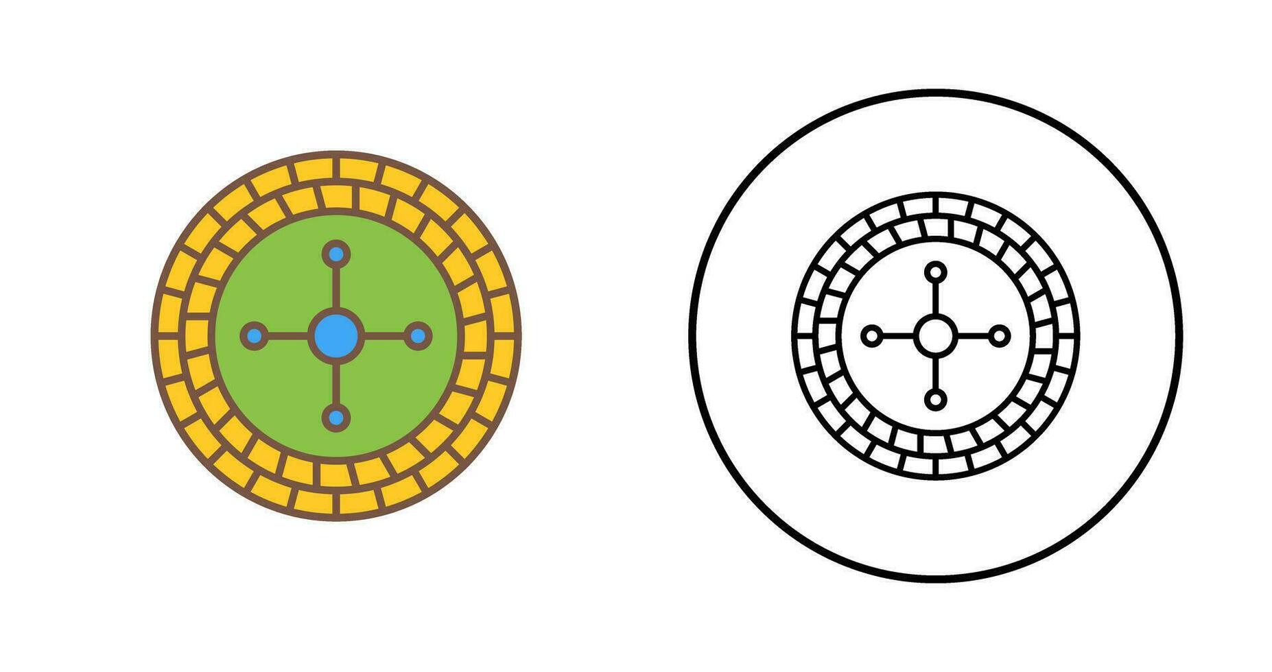 Roulette Vector Icon