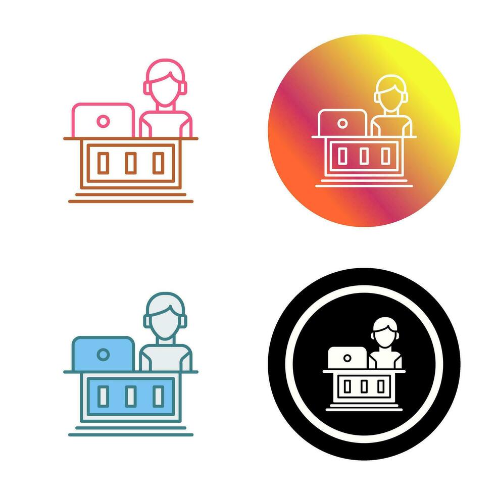 Line Vector icon