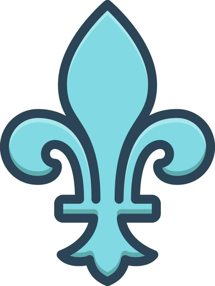 color icono para Quebec vector
