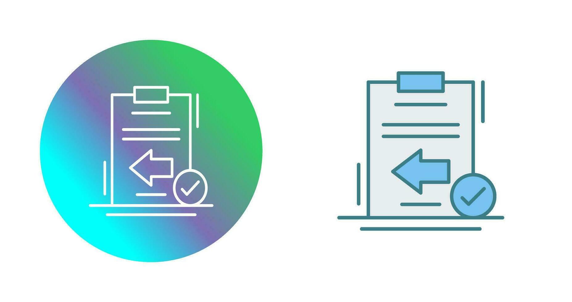 Return Vector Icon