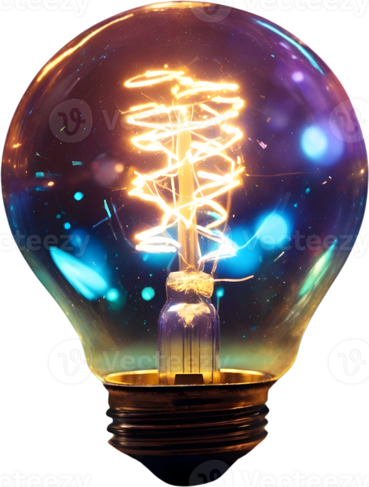 Idea, Light Bulb, Creativity, Innovation with Generative AI png
