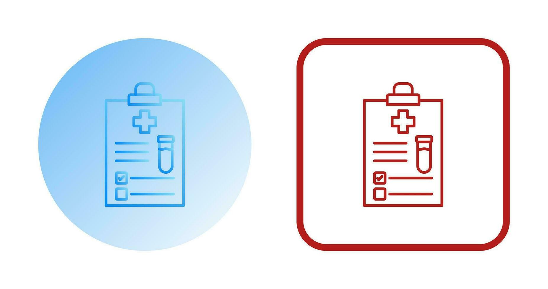 Medical Report Vector Icon
