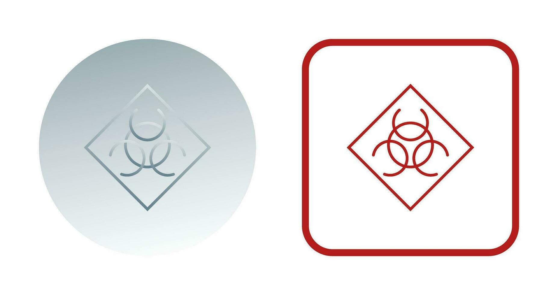 Biological Hazard Vector Icon