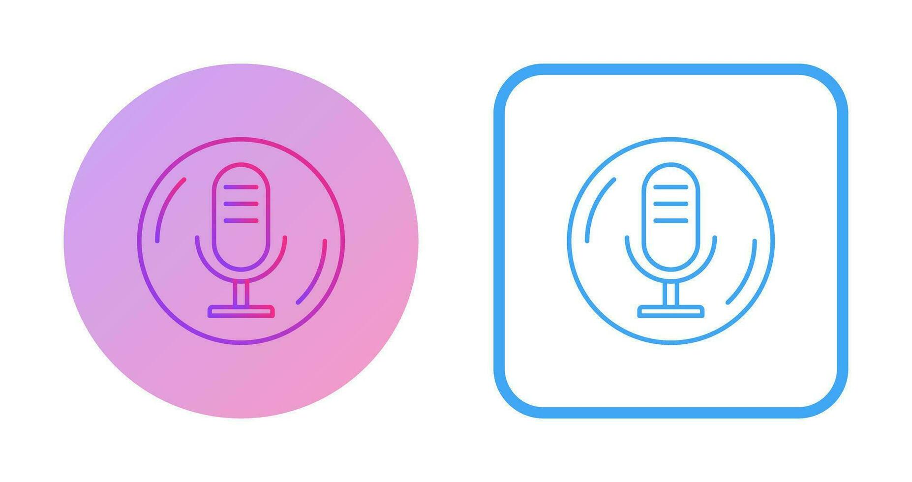 Microphone Vector Icon