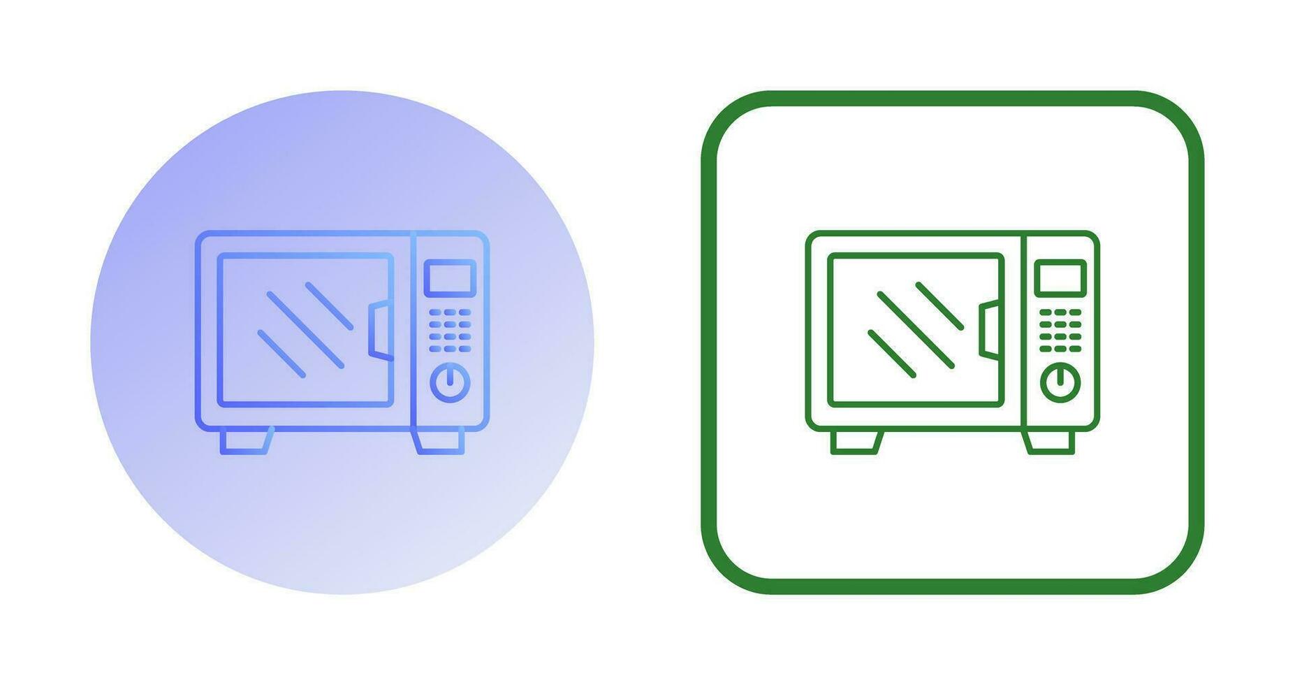 Microwave Vector Icon