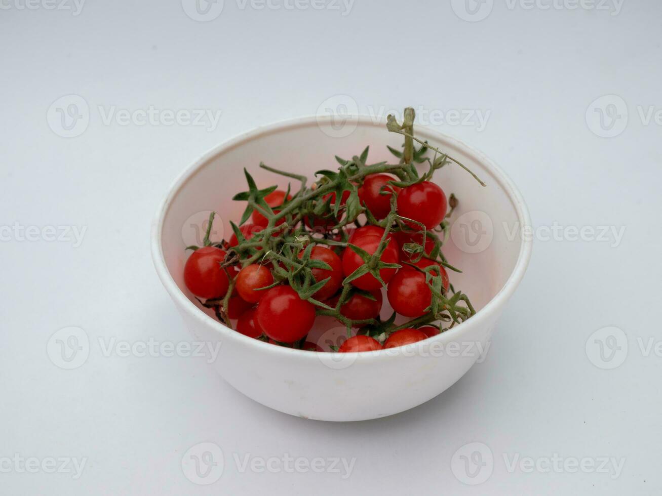 Cherry tomatoes in a Bowl. photo