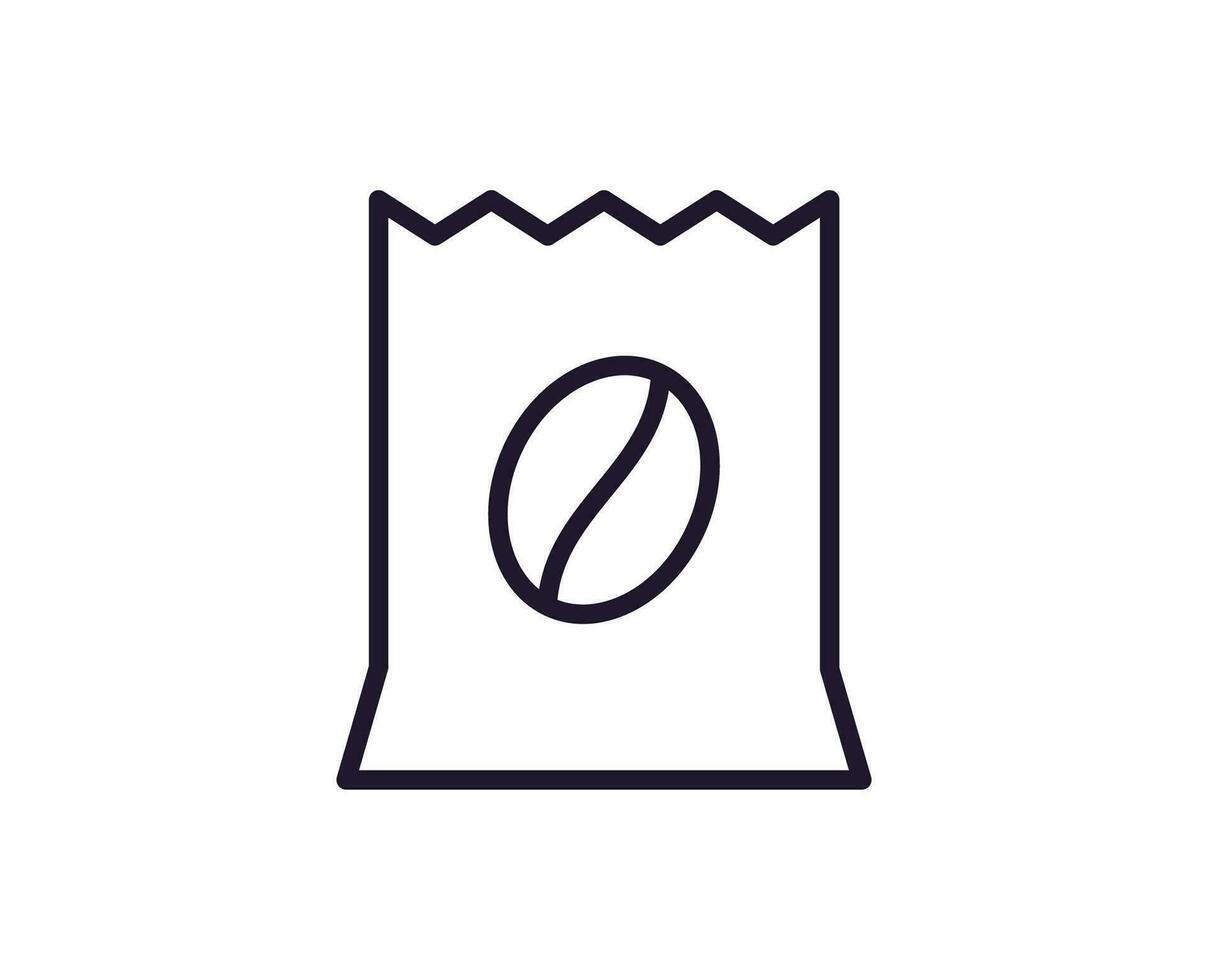 cocoa vector line icon. Premium quality logo for web sites, design, online shops, companies, books, advertisements. Black outline pictogram isolated on white background