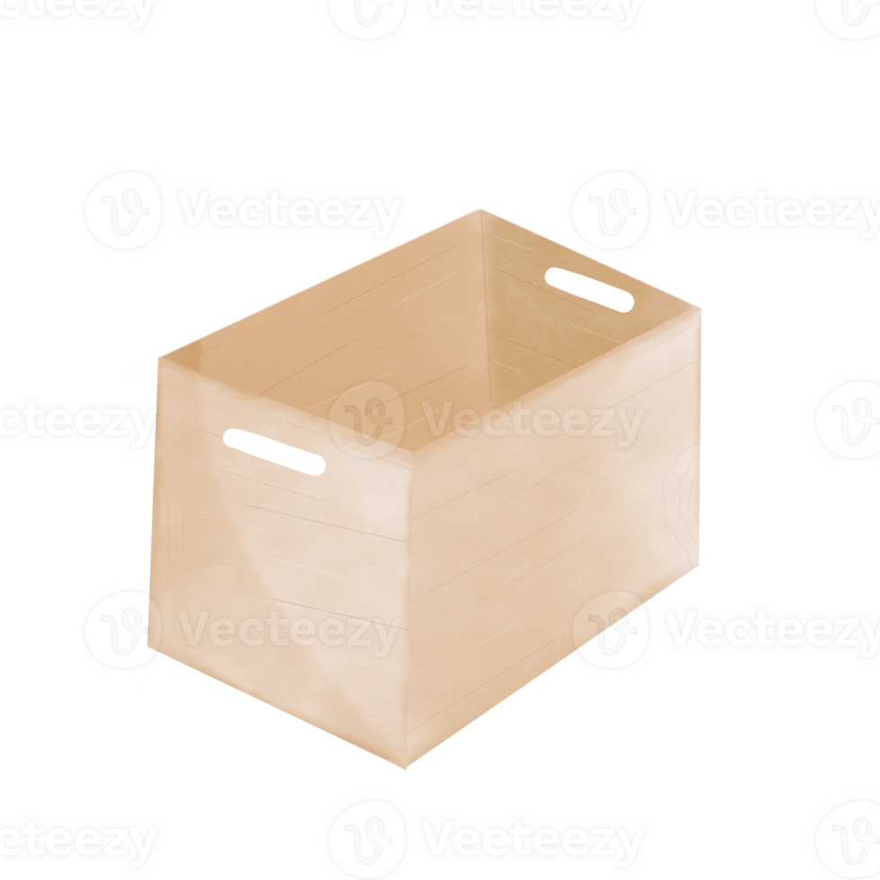 wooden of box png