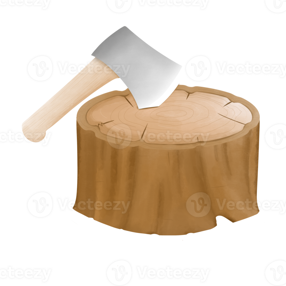 Breaking through firewood png