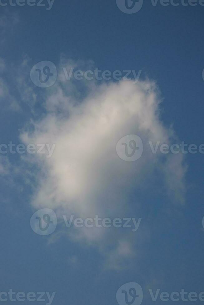 The Endless Blue Sky of Natures Beauty. photo