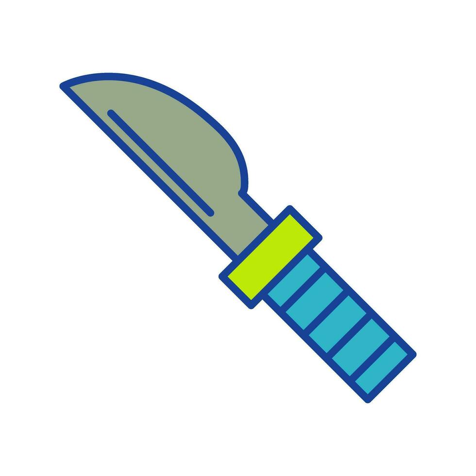 icono de vector de cuchillo