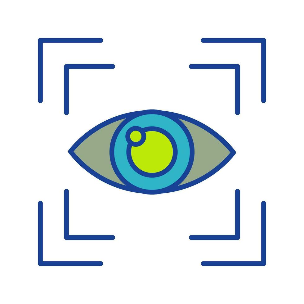 Eye Scan Vector Icon