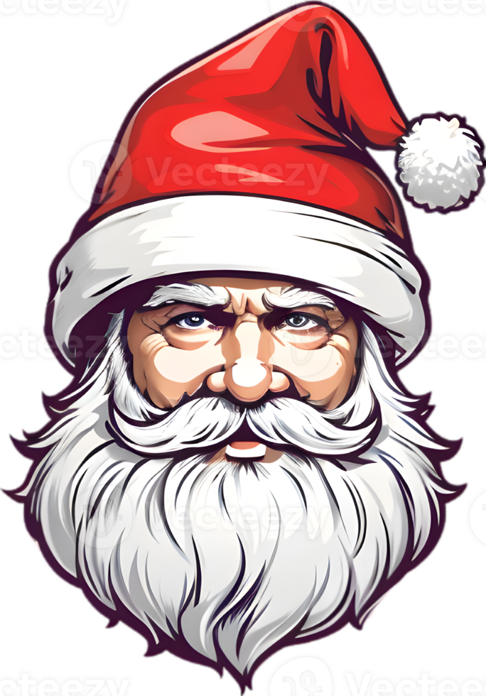 Santa claus, st. nick, kris kringle, padre Natale ai generativo png