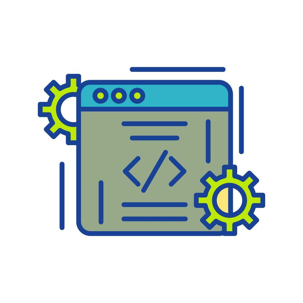 Coding Vector Icon