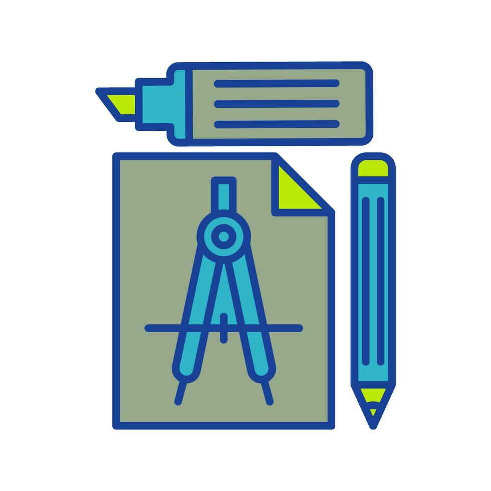 Study Tools Vector Icon