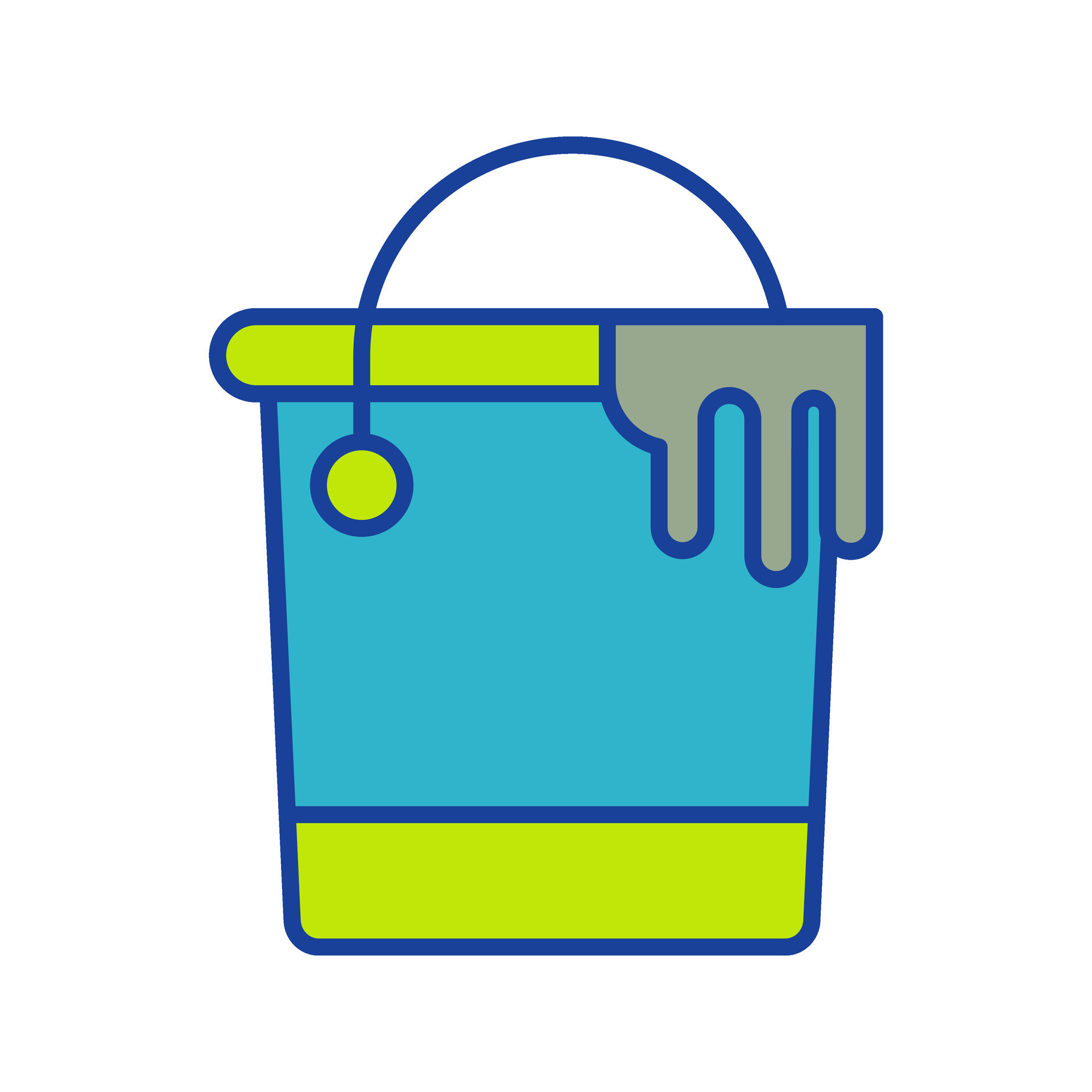 Paint Bucket Vector Icon 31384208 Vector Art at Vecteezy