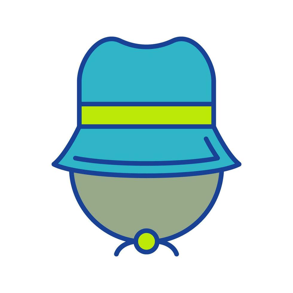 Camping Hat Vector Icon
