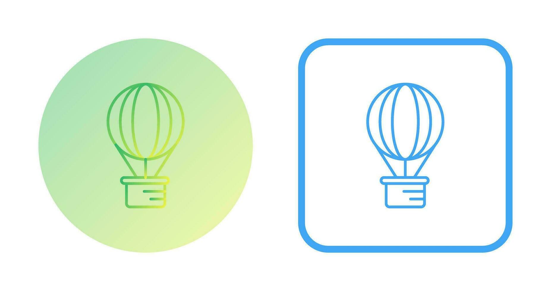 Hot Air Balloon Vector Icon