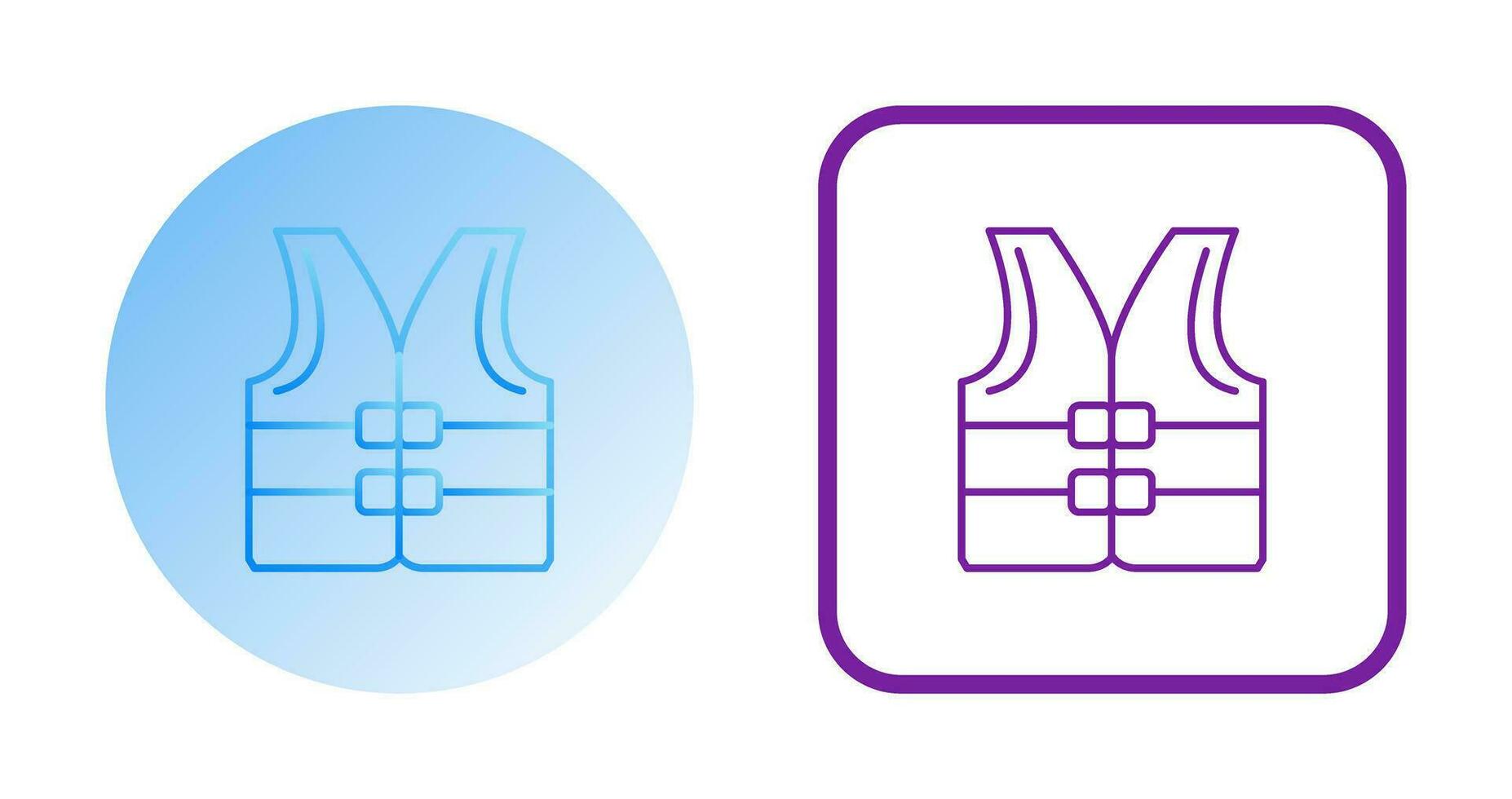 Life jacket Vector Icon