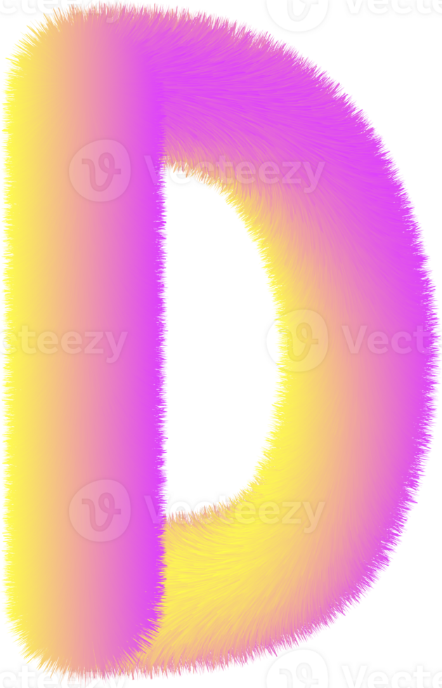 Letter illustration. Hand drawn picture png