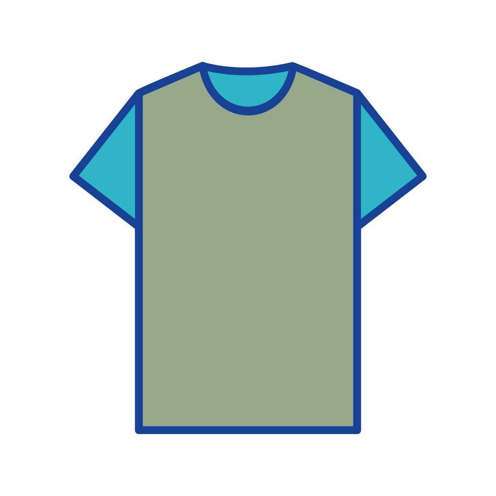 Plain T Shirt Vector Icon
