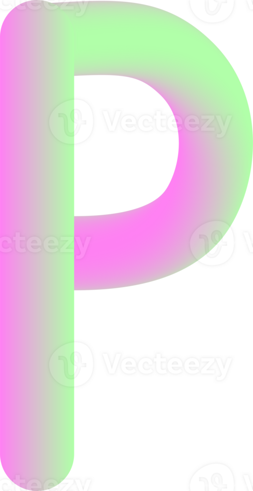 Letter illustration. Hand drawn picture png