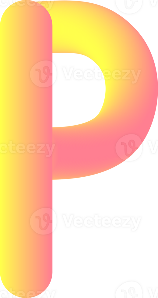 Letter illustration. Hand drawn picture png