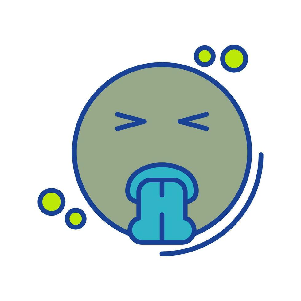 Vomit Vector Icon