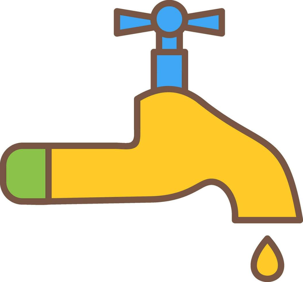 Water Tap Vector Icon