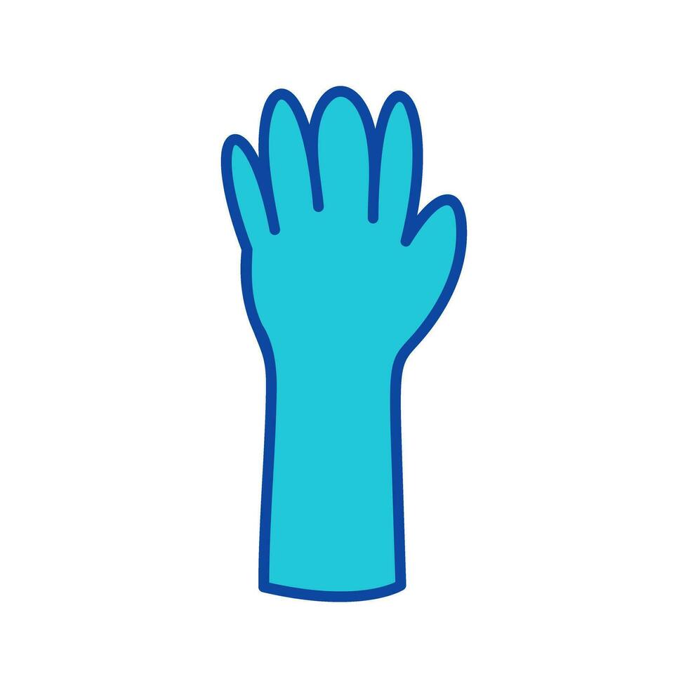 Unique Gloves Vector Icon