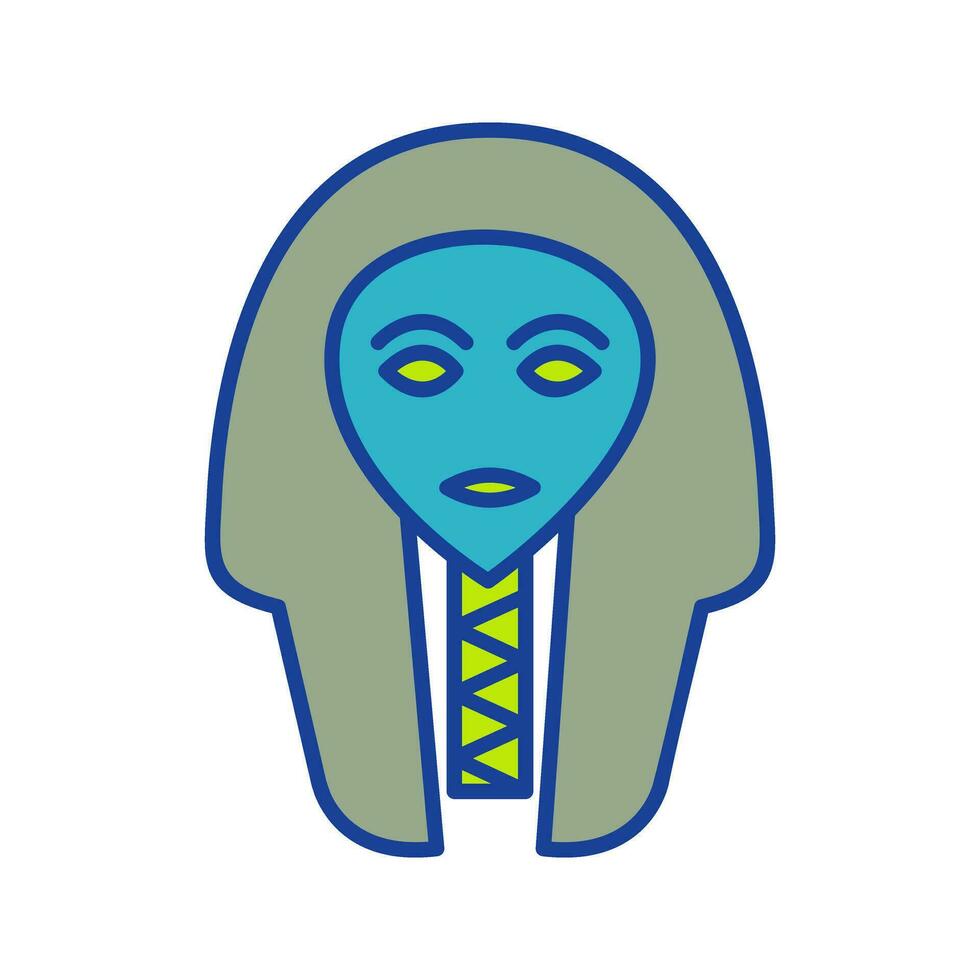 Egyptian Face Vector Icon