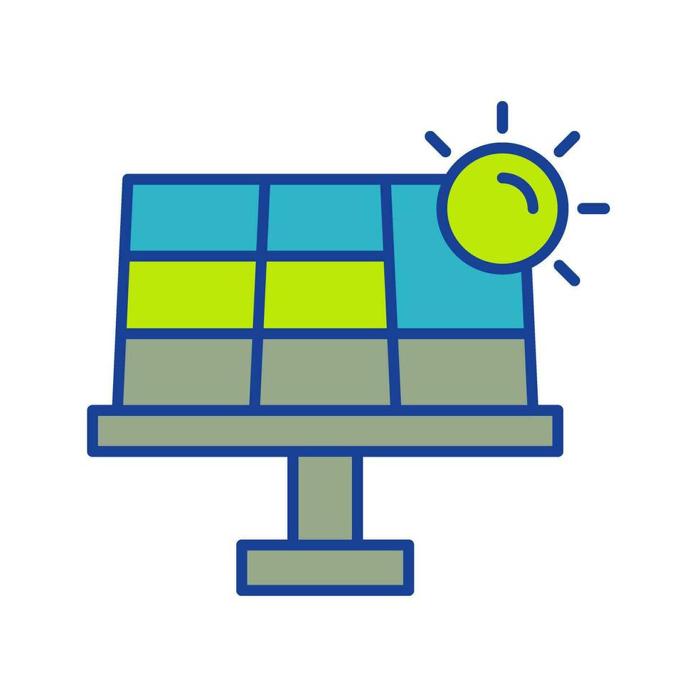 Solar Energy Vector Icon