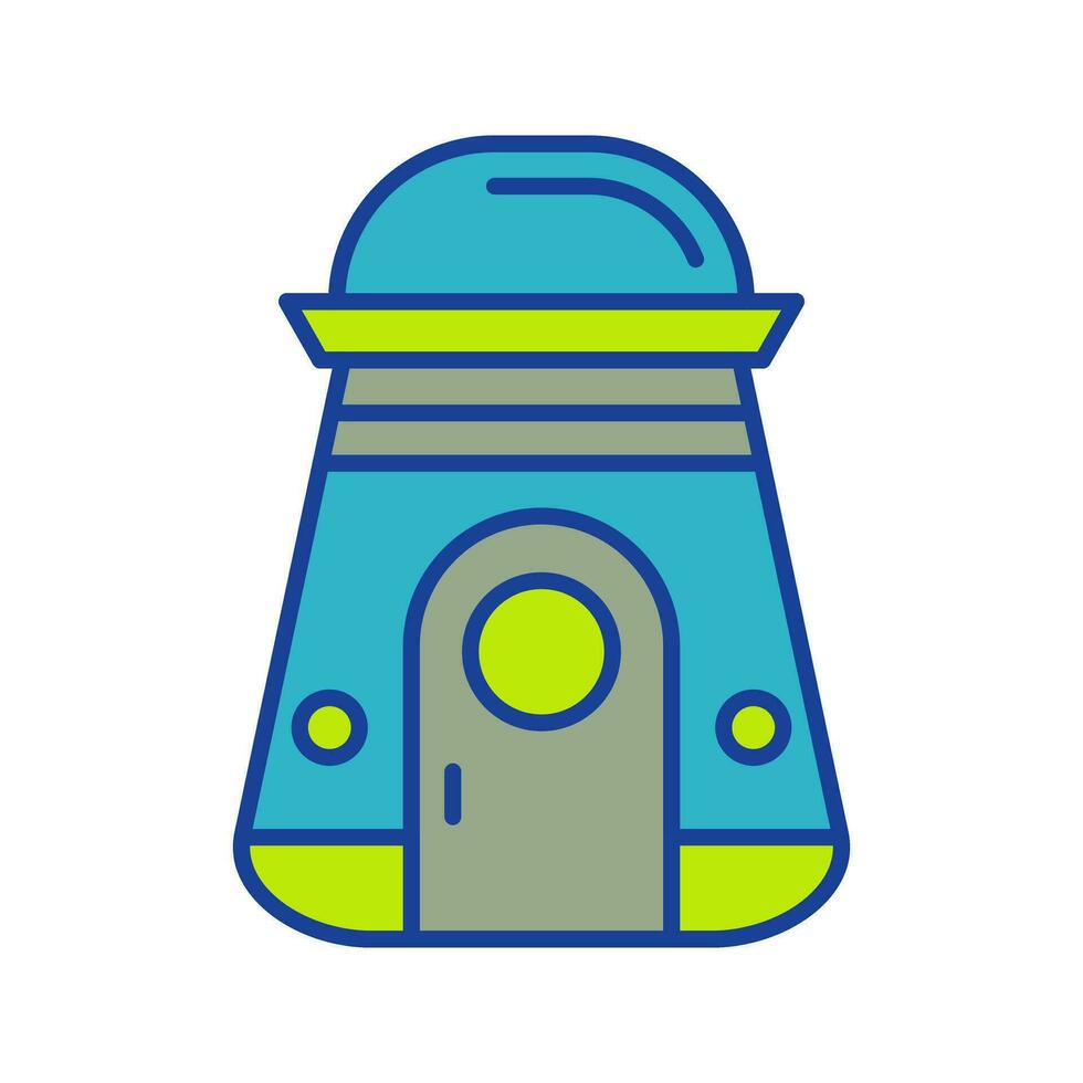 Space Capsule Vector Icon