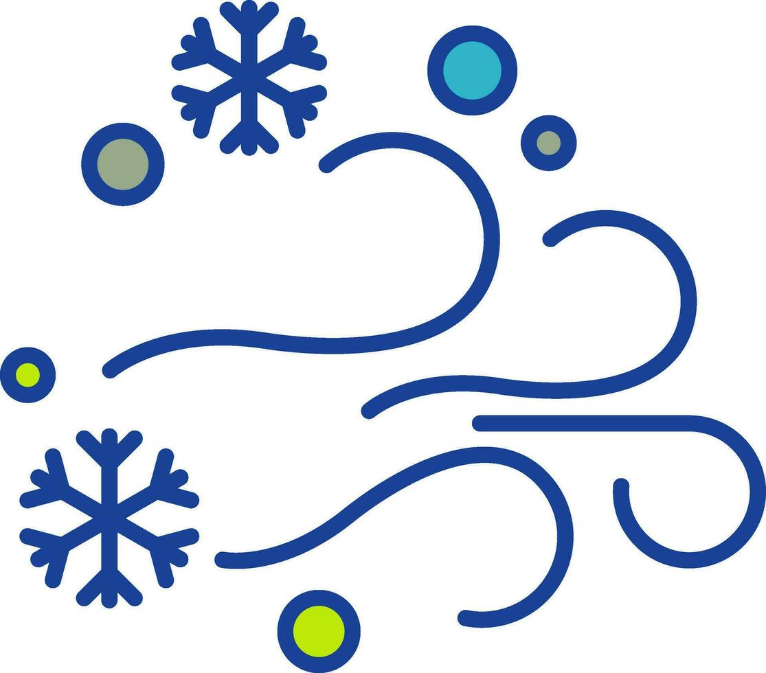Blizzard Vector Icon