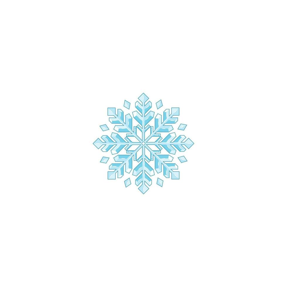 Snowflake, winter . Perfect for adding a touch of Christmas spirit to graphics, cards, websites, and apps. Vector icon illustration template