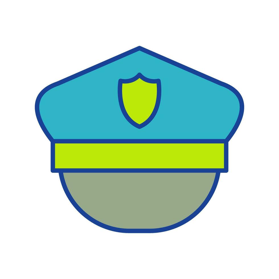 Police Hat Vector Icon