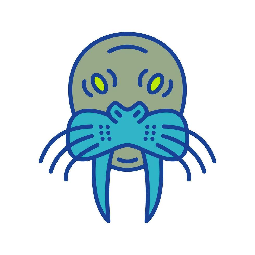Walrus Vector Icon