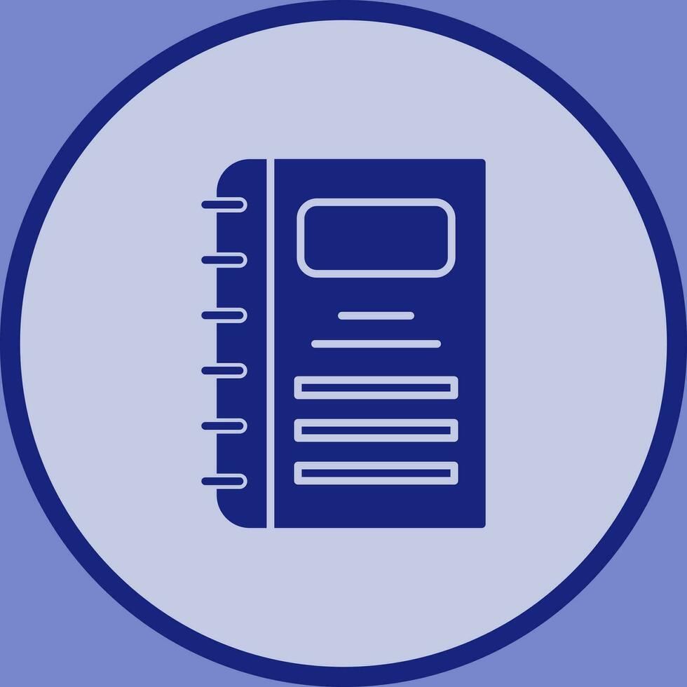 Notebook Vector Icon