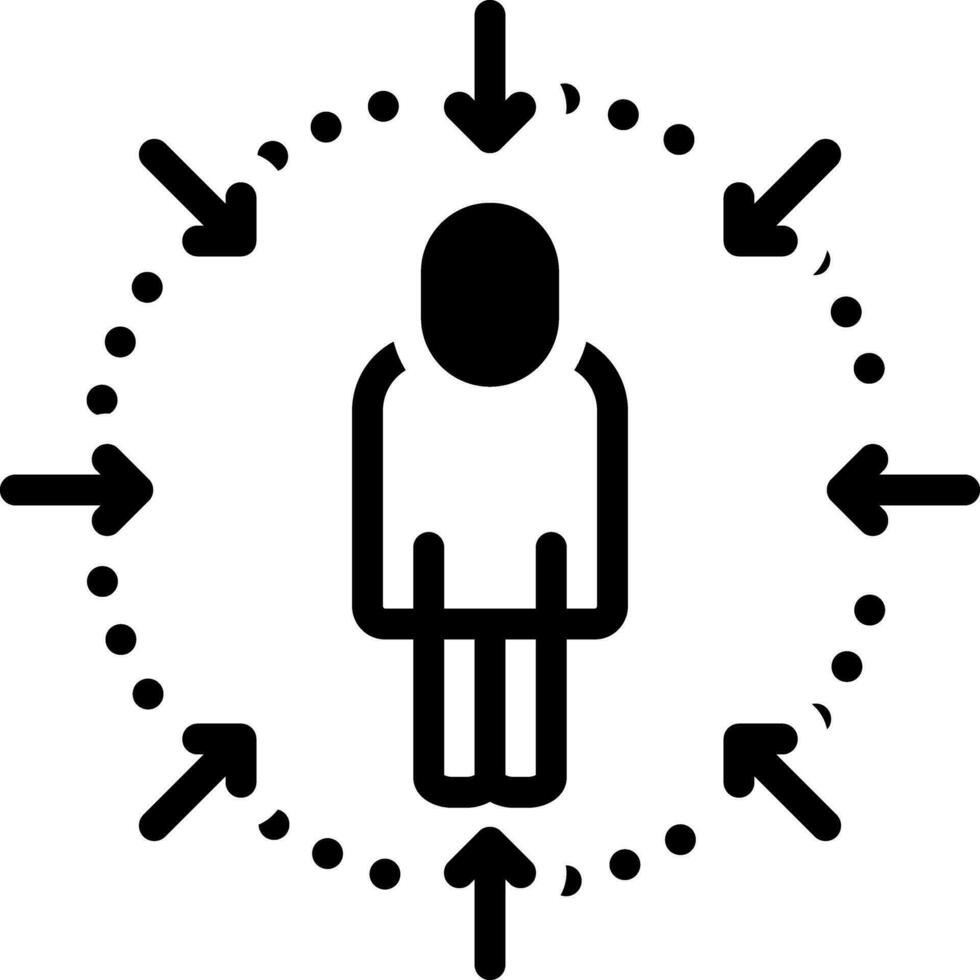 solid icon for themselves vector