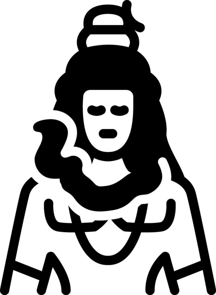 solid icon for gods vector