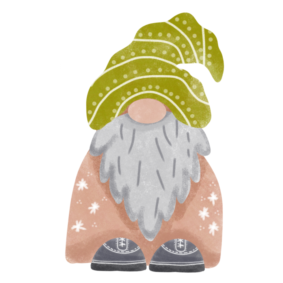 Santa claus cartoon hand draw png. png
