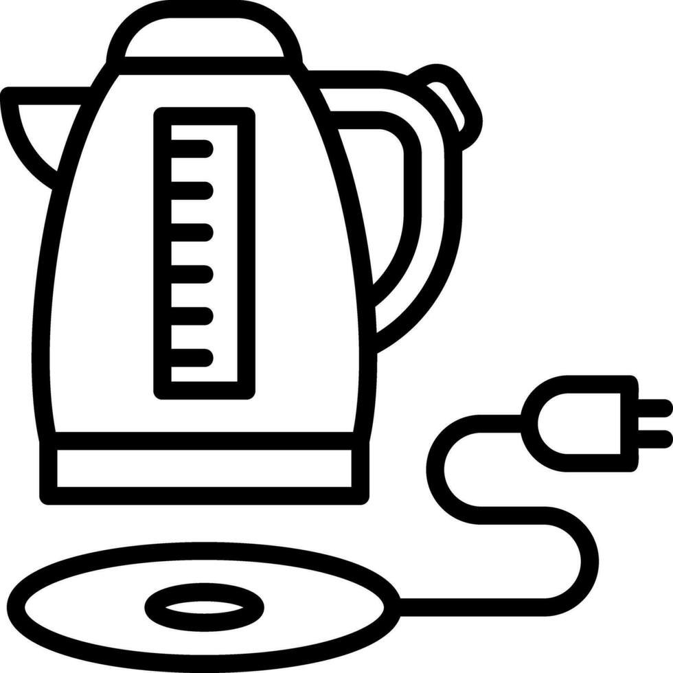 Kettle Vector Icon Design