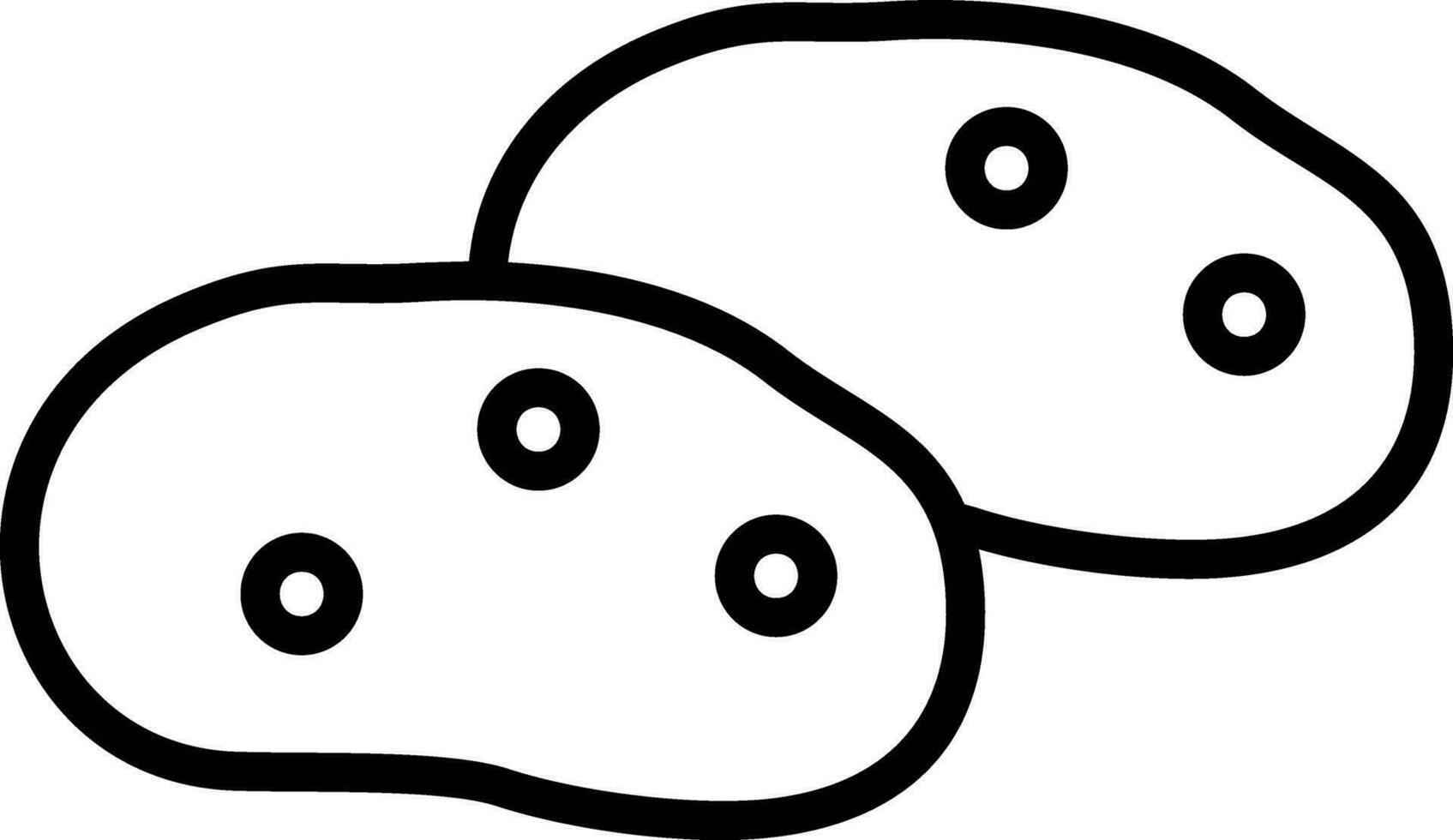 Potatoe Vector Icon Design