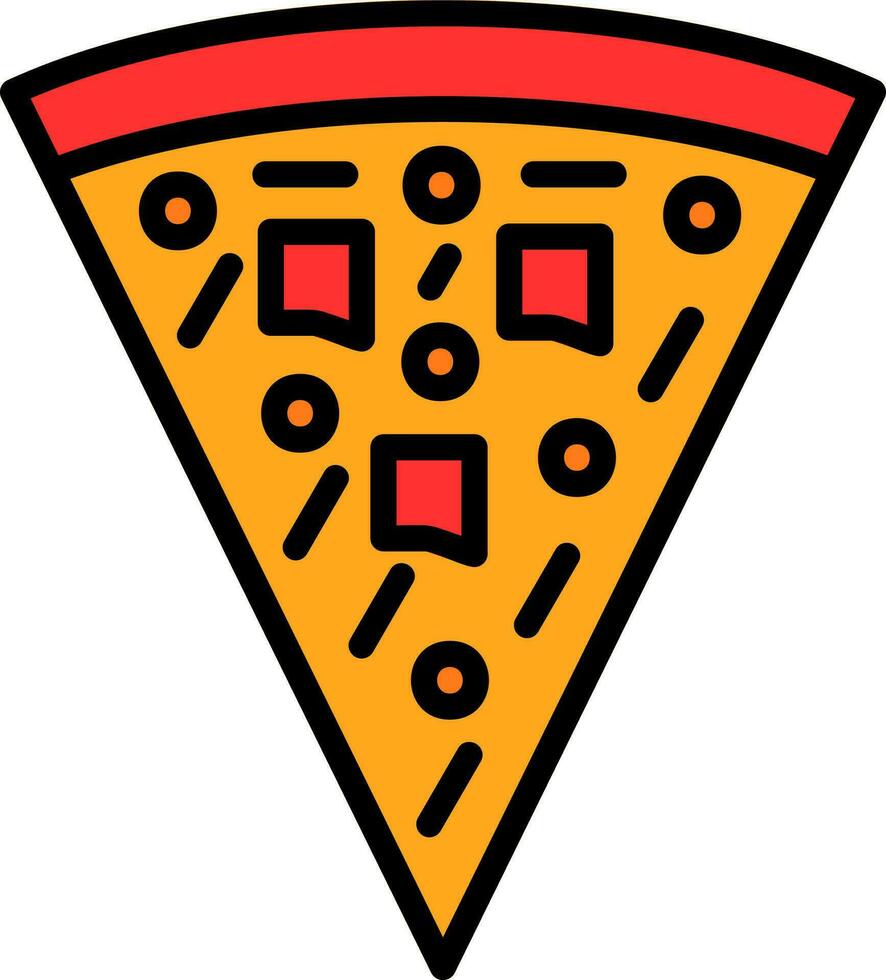 Pizza Vector Icon Design