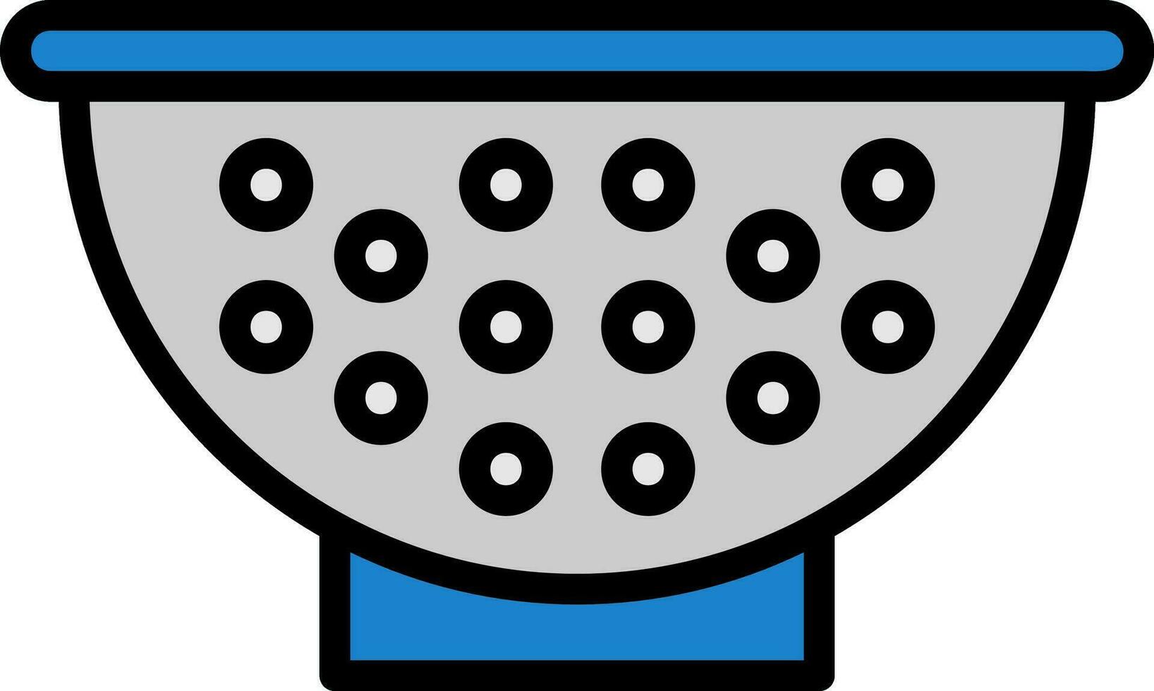 Colander Vector Icon Design